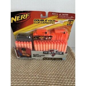 NERF N-Strike Flip Clip Refill 30 Darts Works with any N-Strike Clip Blaster NEW